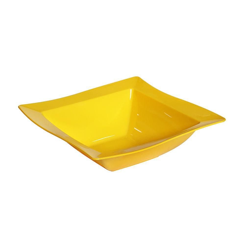 Saladeira Moove Vemplast M 2L Tropical Polipropileno Amarela