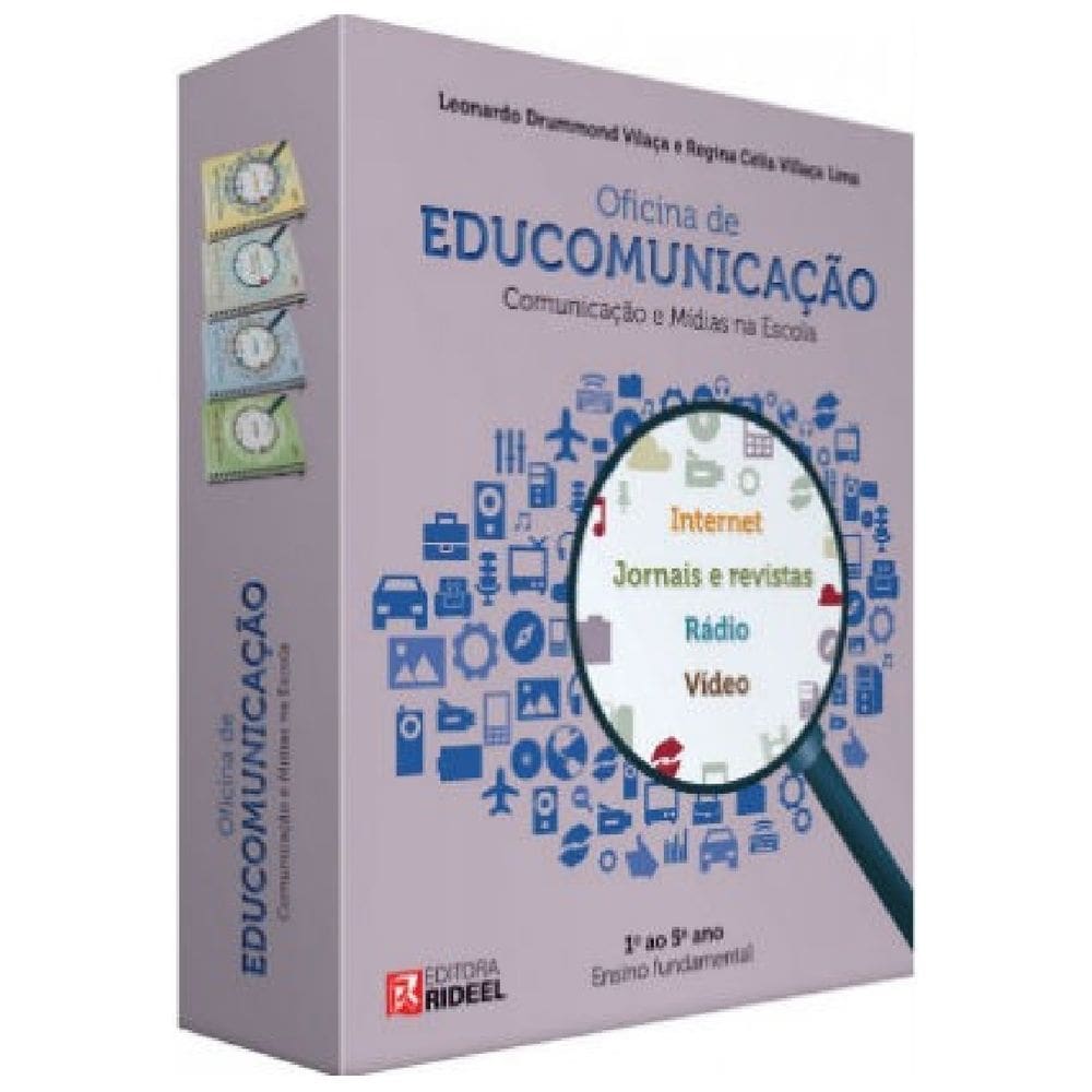 Livro Coleção Oficina Educomunicação 1 a 5 Ano