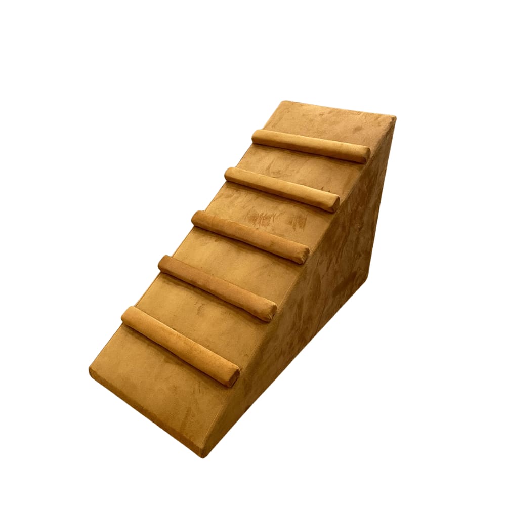 Rampa Pet Antiderrapante Para Cachorro Gato Com Degraus Cor Terracota Liberty Móveis