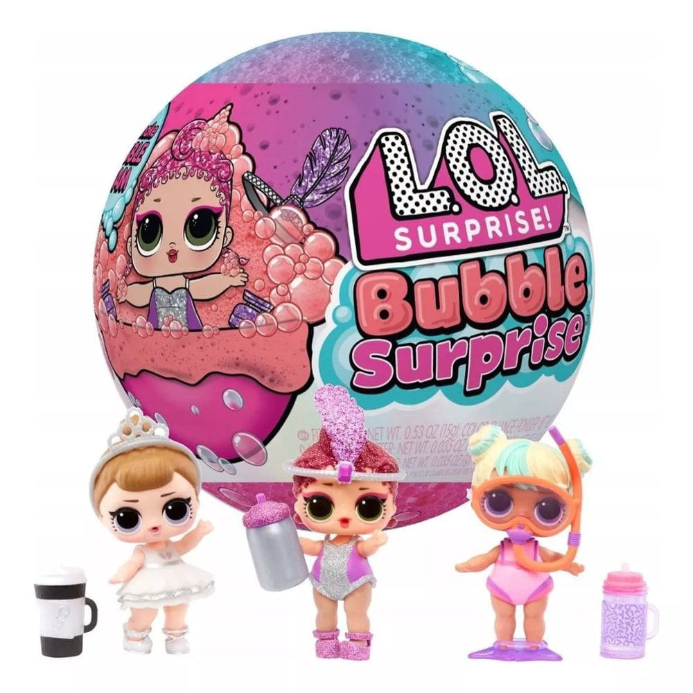 Boneca lol surprise bubble tot - L.O.L.