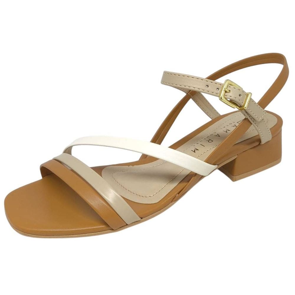 Sandália Feminina Salto Baixo Delicada Elegante Ramarim