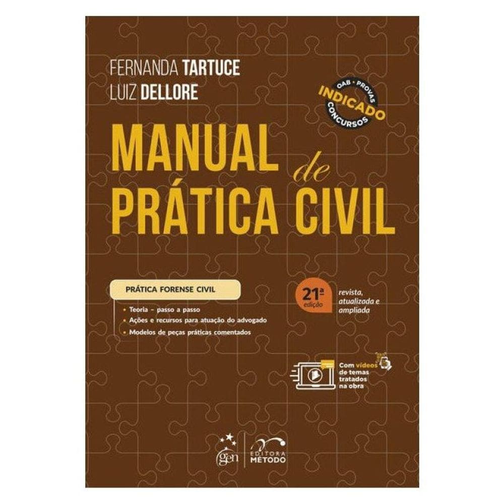 Manual De Prática Civil - 21ª Edição 2026