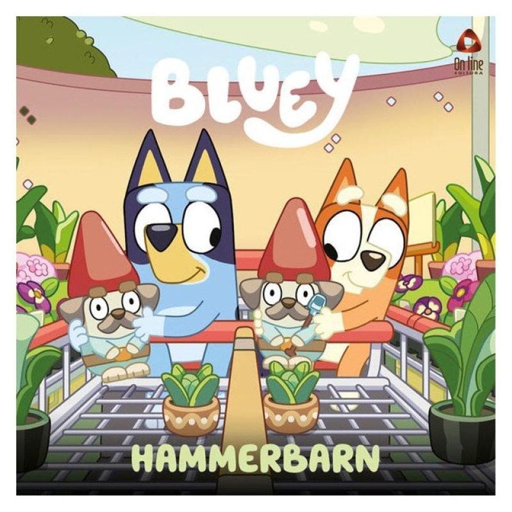 Bluey Livro De História - Hammerbarn