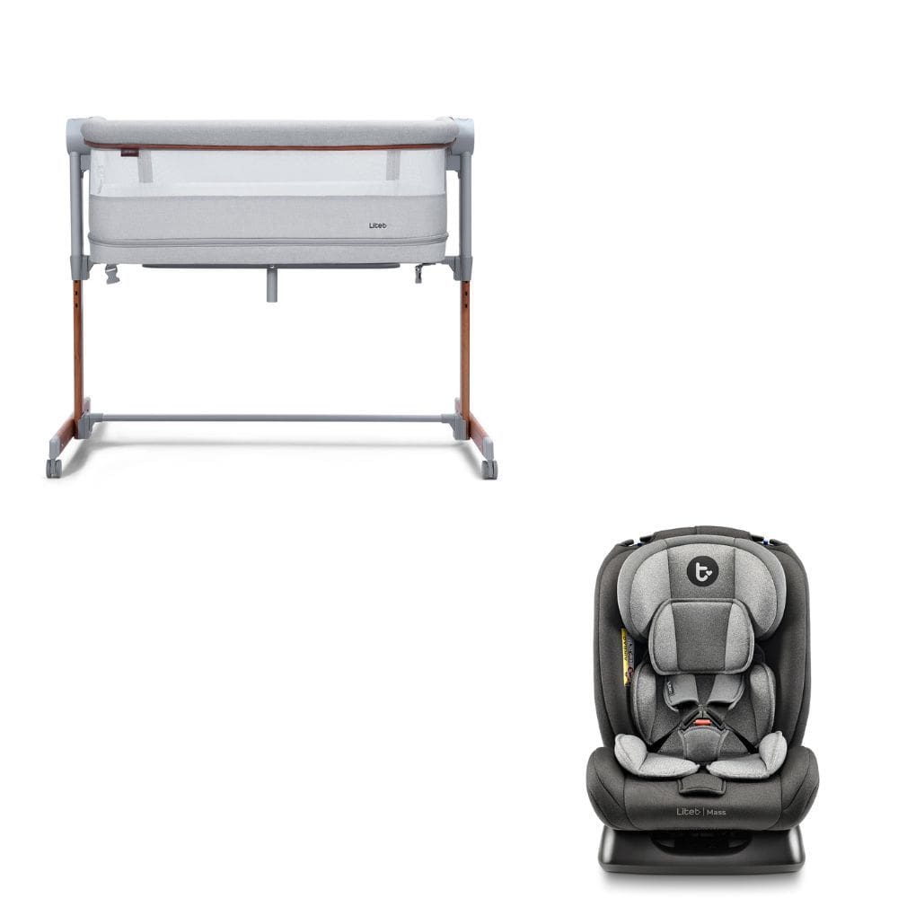 Kit Berco e Cercado Hypnos 3 em 1 Portatil 0 a 13Kg + Cadeirinha para carro Litet 0 - 36kg - BB6921K