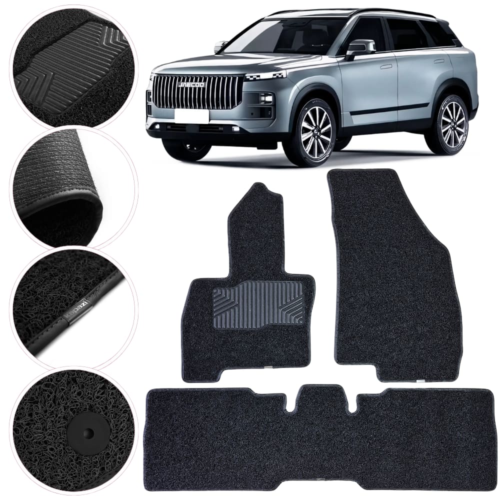 Tapete Kapazi Automotivo Jaecoo J7 2025 a 2027 Preto