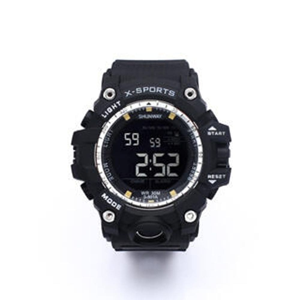 Relógio Digital Esportivo X-Sports Preto Resistente a água - Tudo em Caixa