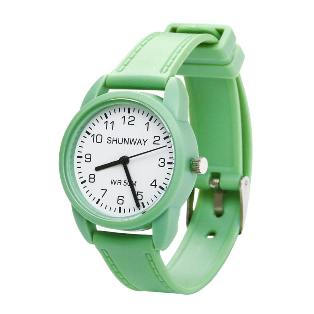 Relógio Analógico Casual Verde - Tudo em Caixa