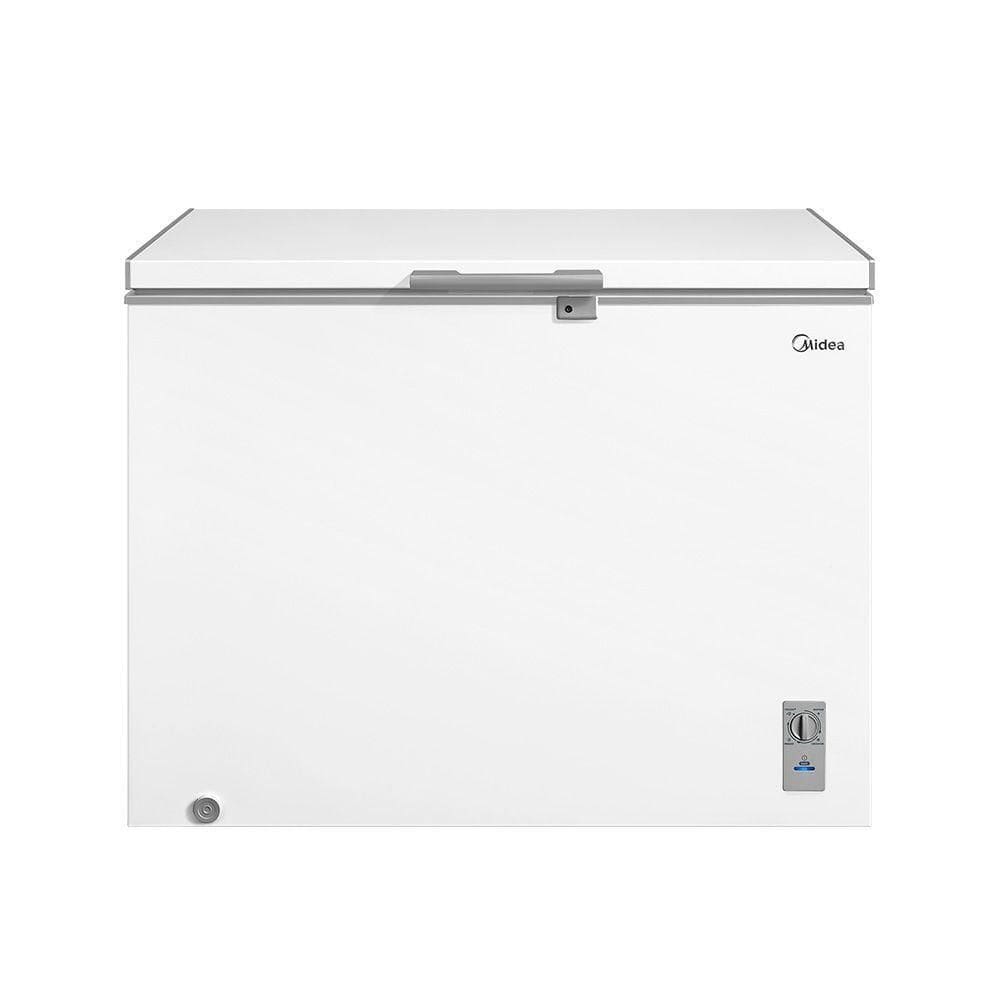 Freezer Midea Horizontal 293L 1 Porta Branco Bivolt (MDRC411FZD013)