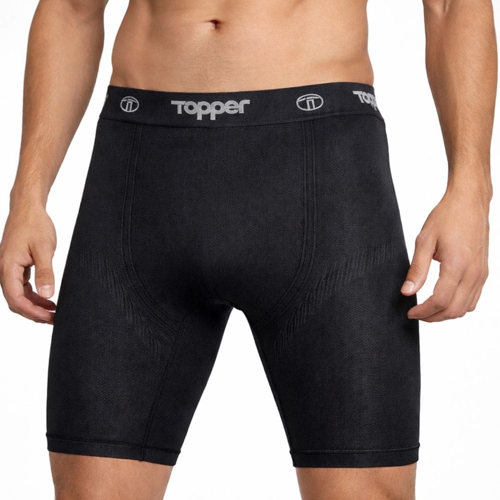 Bermuda Térmica Topper Sem Costura Masculina - Esportiva