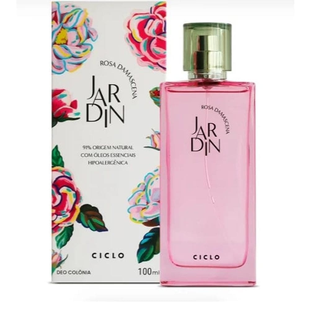 Deo Colônia Jardin Rosa Damascena 100ml