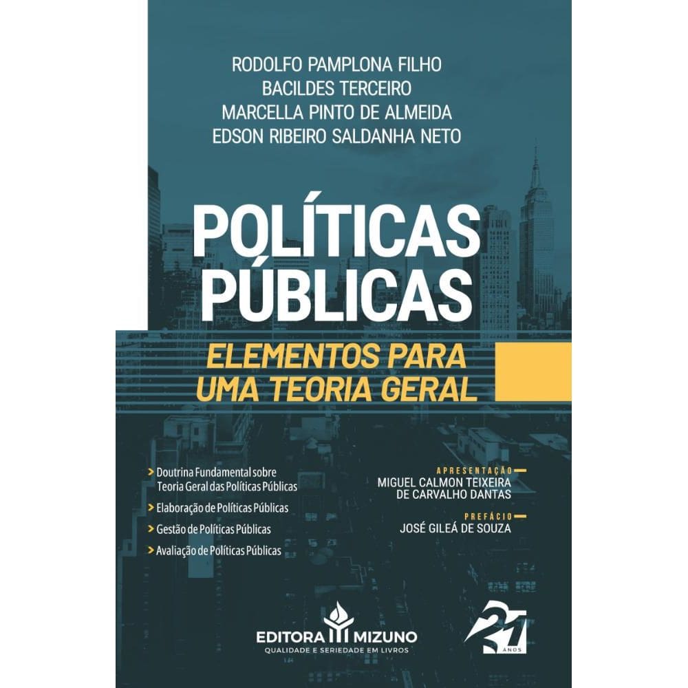 Políticas Públicas: Elementos para uma Teoria Gerala