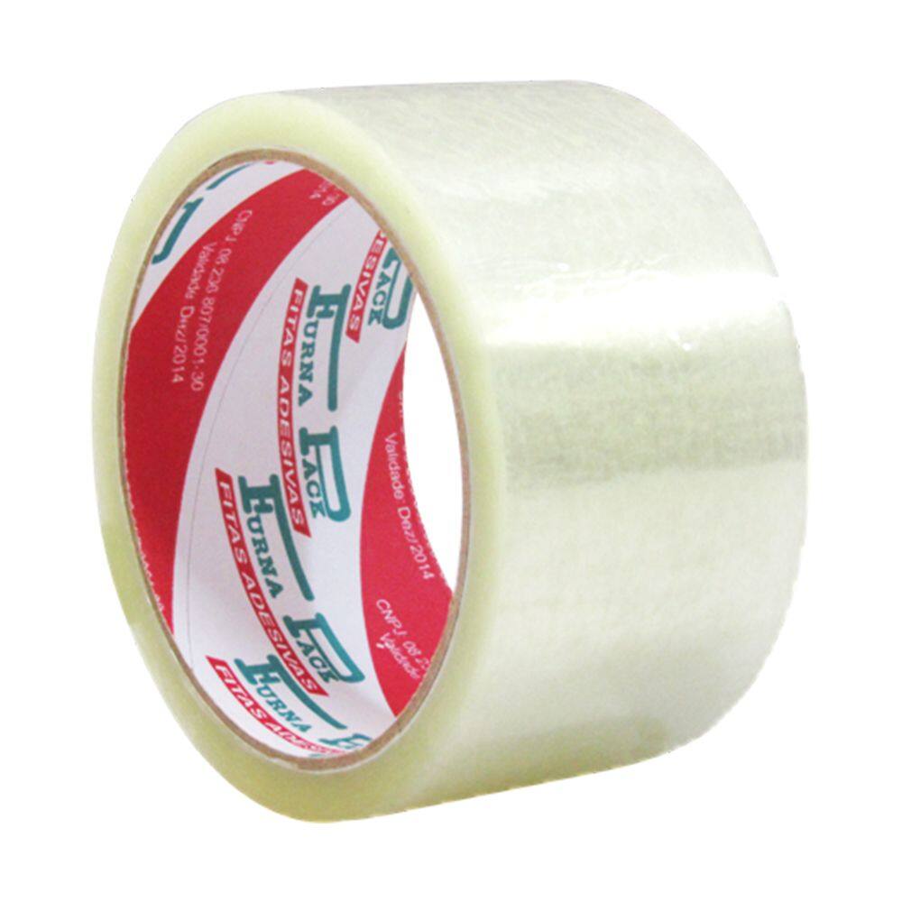 Fita Adesiva Transparente 48x45 para Empacotamento Embalagem