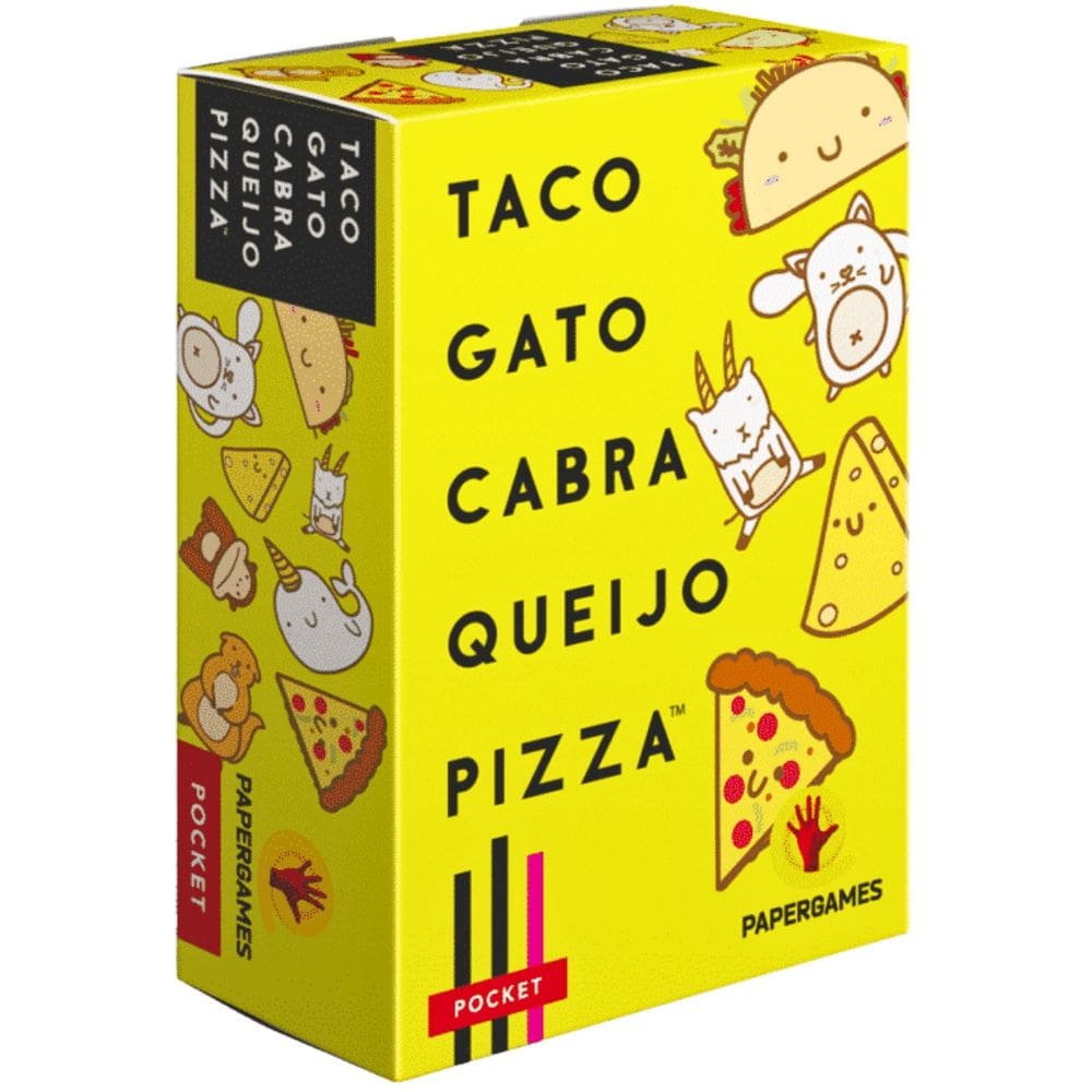 Jogo de Cartas Taco Gato Cabra Queijo Pizza Papergames