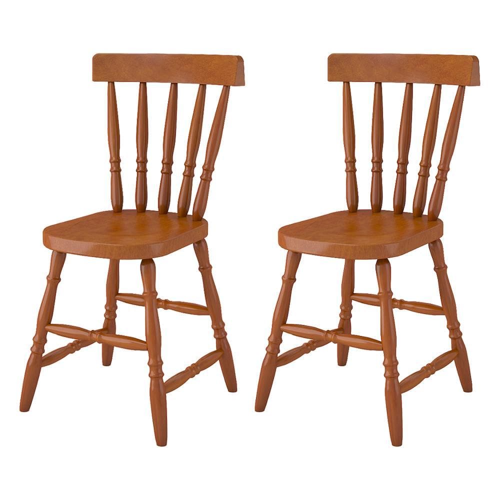 Kit 02 Cadeiras Madeira Macica 150LB Marjori