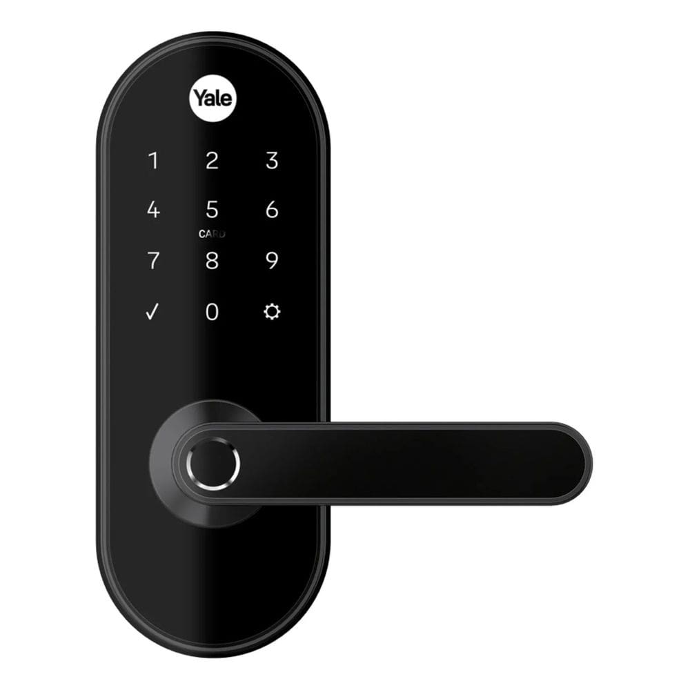 Fechadura Digital Embutir Biometria Cartao Senha - Yale