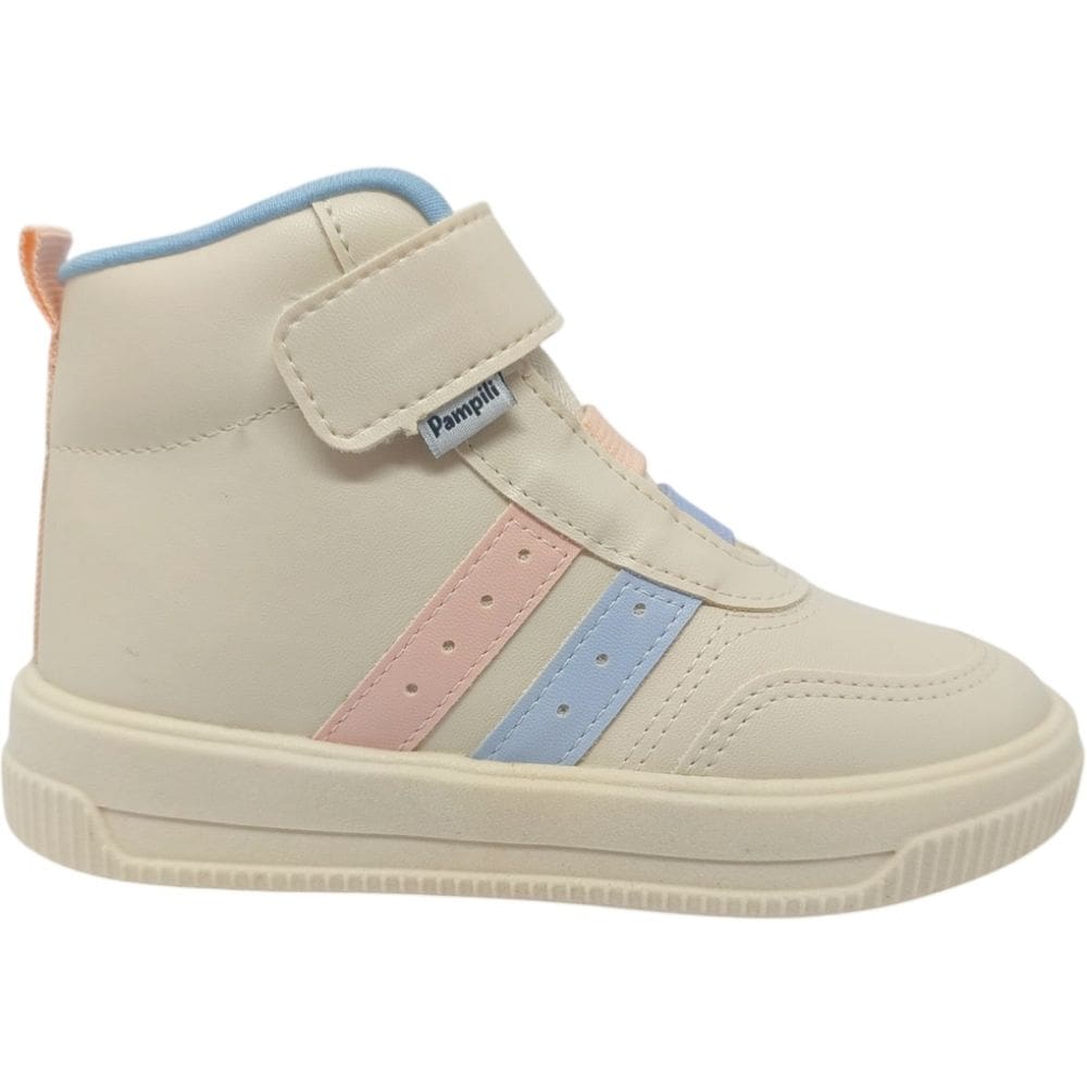 Tênis Botinha Infantil Menina Casual Dia a Dia Passeio Escola Anatômico Conforto Pampili 738.034