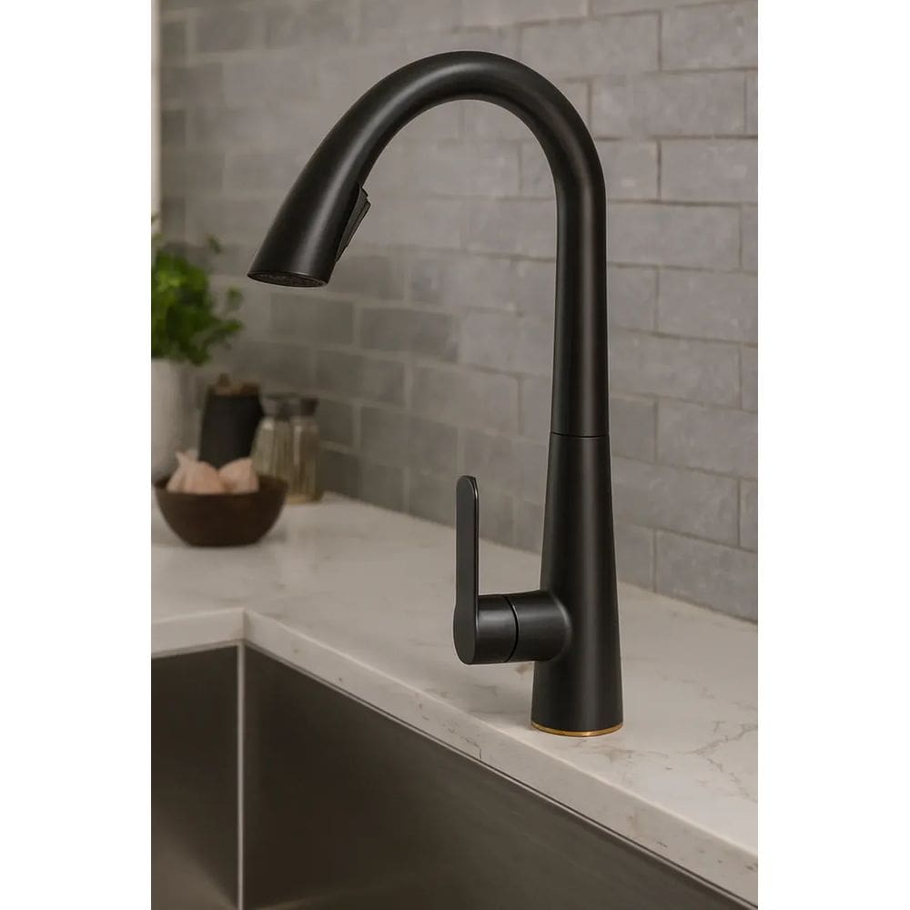 Torneira Cozinha Gourmet Monocomando Extensível Inox Quente e Fria