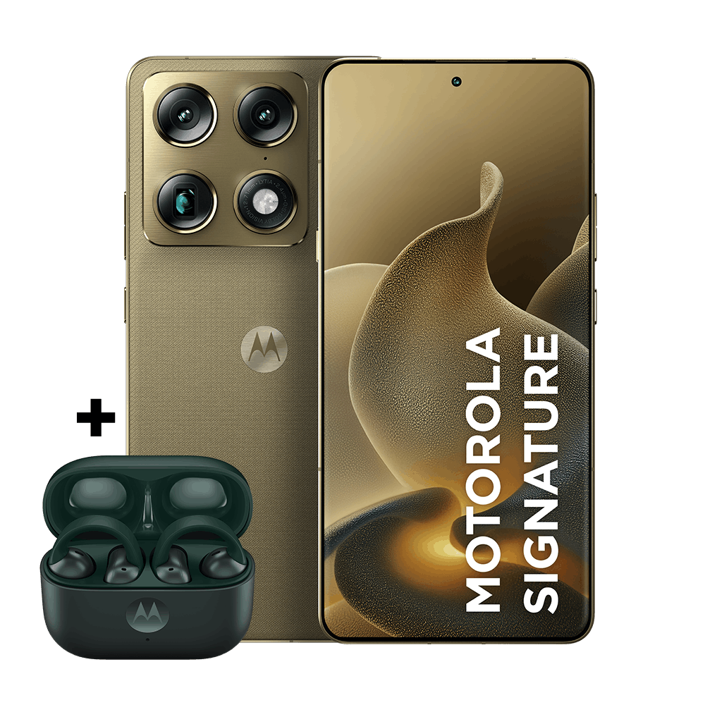 Kit smartphone motorola signature e fone moto buds loop
