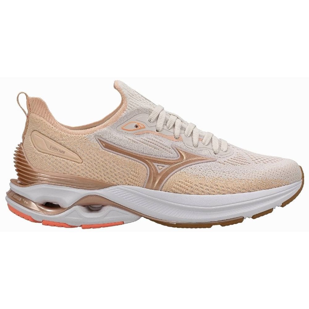 Tênis Mizuno Wave Mirai 8 Feminino - Bege