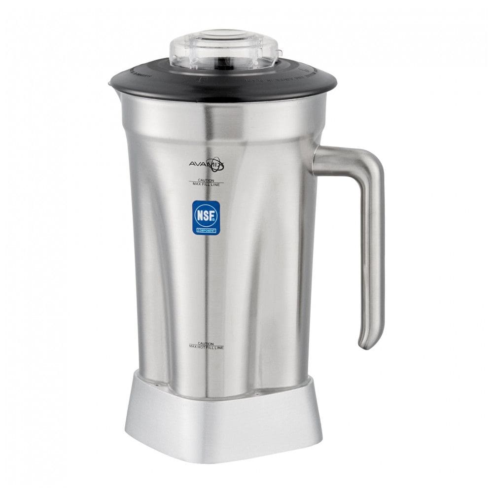 Jarra de Liquidificador Aço Inoxidável AvaMix 928BLJAR64SS Prata 64 oz 2 L