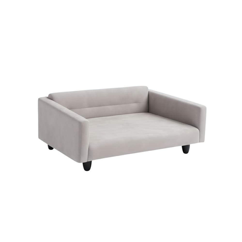 Cama Pet Kiara Descanso Premium 29cm X 78cm X 50cm Cor Cinza