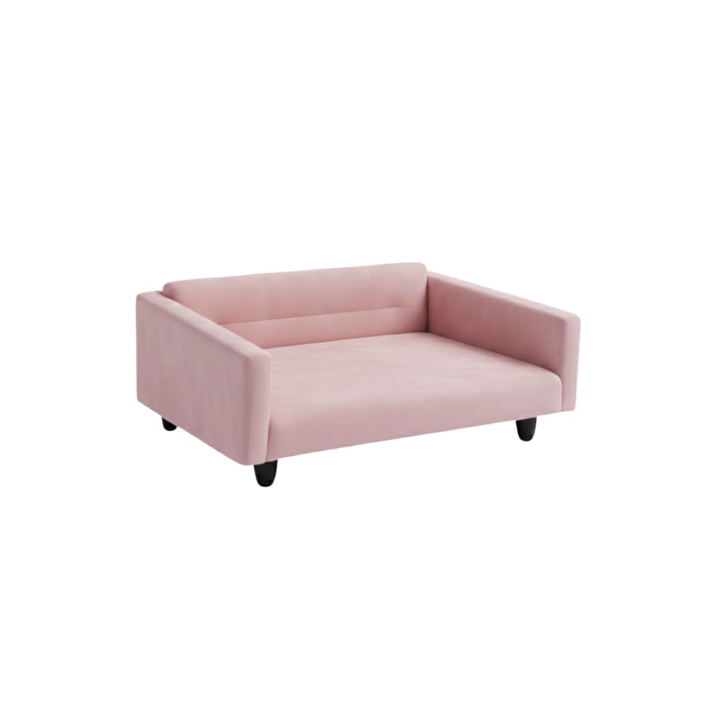 Cama Pet Kiara Descanso Premium 29cm X 78cm X 50cm Cor Rosa