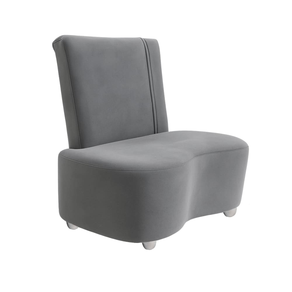 Cama Pet Bob Estofada para Cães e Gatos Cinza 56x40cm Liberty Móveis