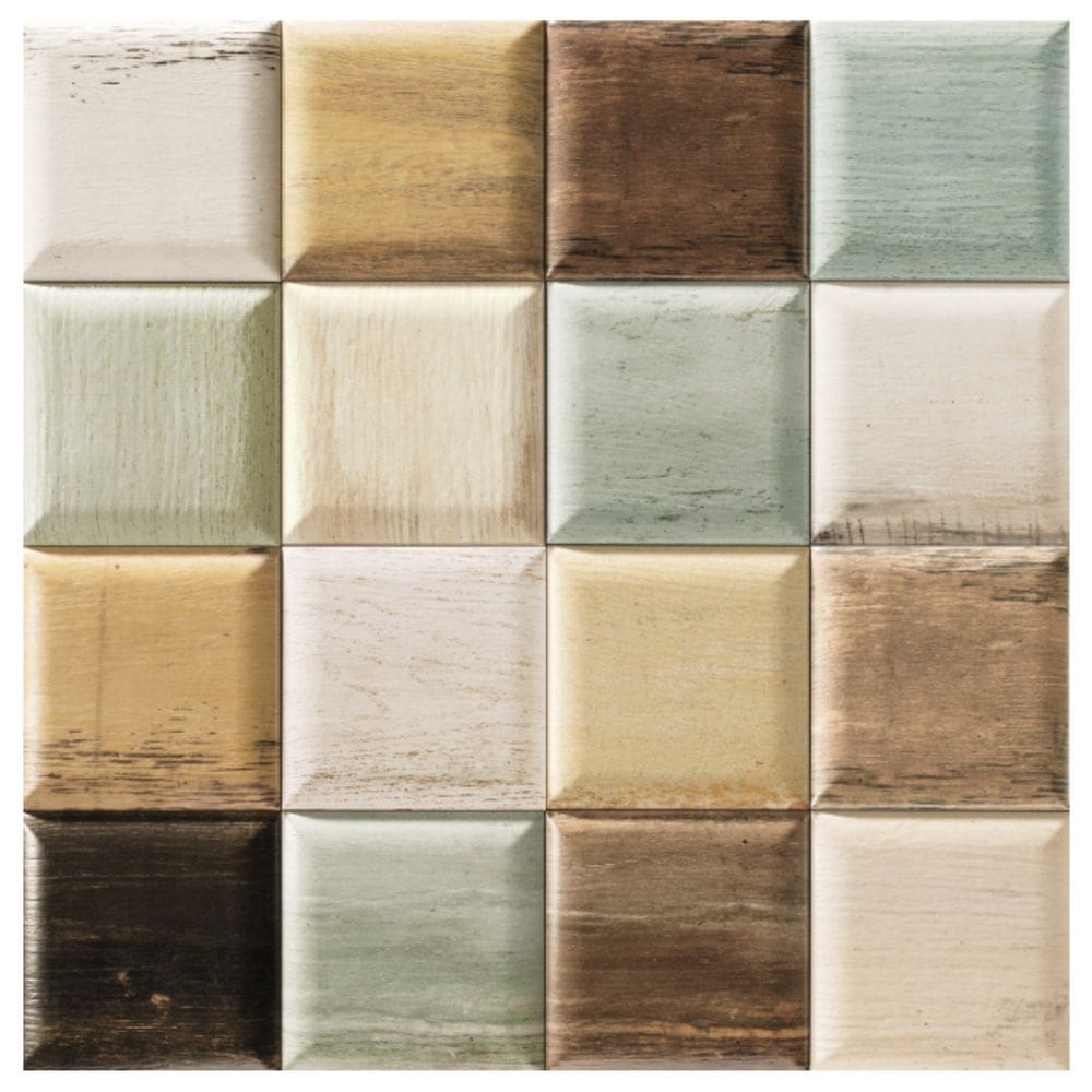 Pastilha de Cerâmica Soho Mix Glass Mosaic