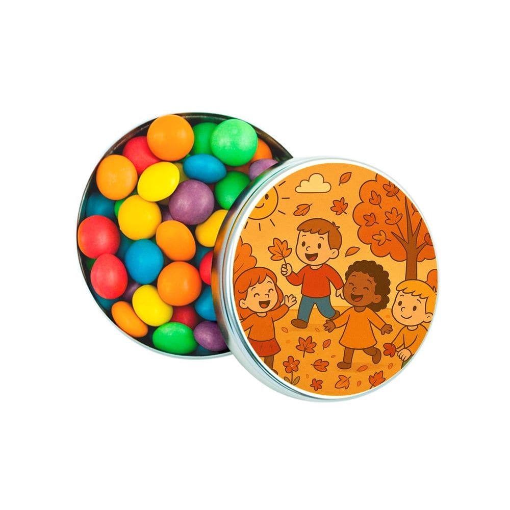 Kit 30 Latinhas Lembrancinhas Outono Divertido