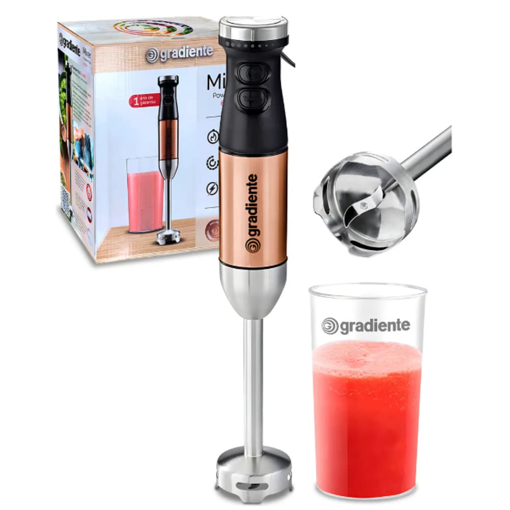 Mixer Gradiente Luxx Golden Inox 600W 220V