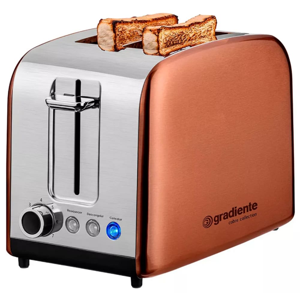 Torradeira Gradiente Luxx Golden Dupla Chapa 850W 127V