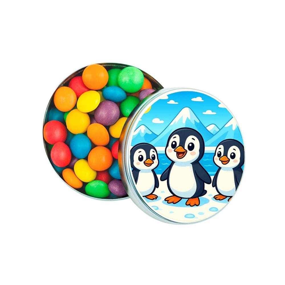 Kit 30 Latinhas Lembrancinhas Pinguins