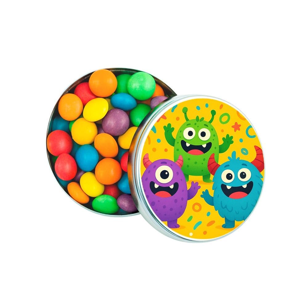 Kit 30 Latinhas Lembrancinhas Monstrinhos