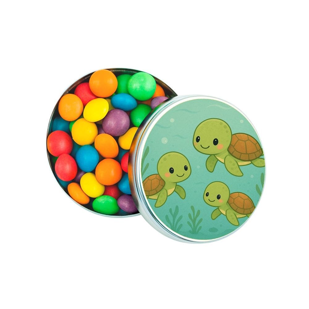 Kit 30 Latinhas Lembrancinhas Tartaruguinhas