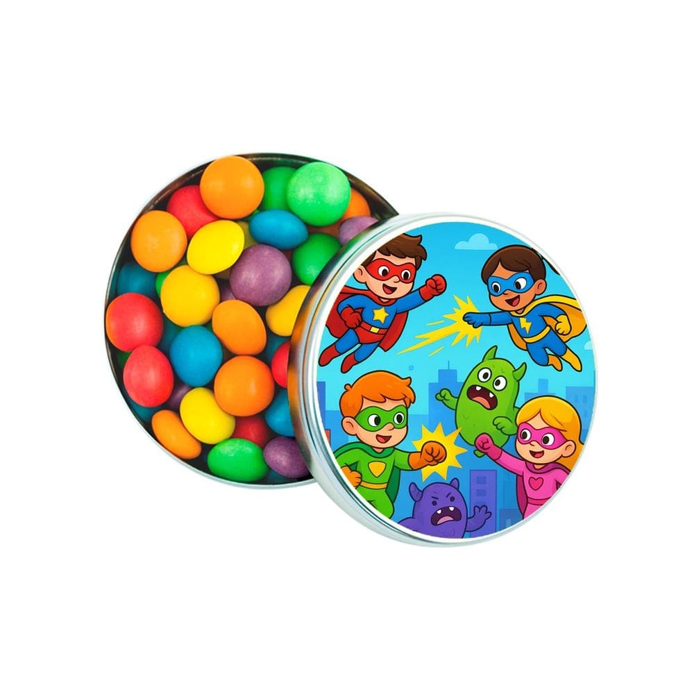 Kit 30 Latinhas Lembrancinhas Super Heróis