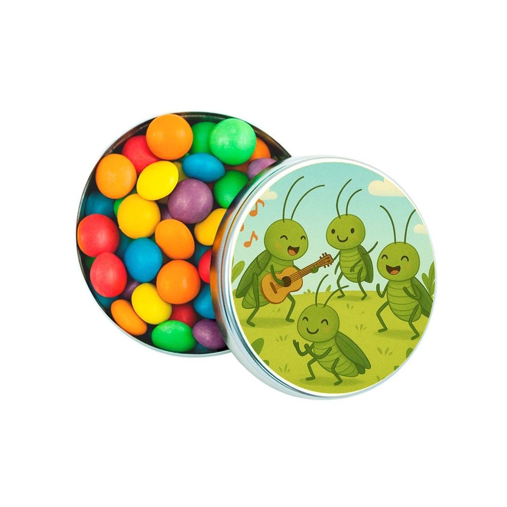 Kit 30 Latinhas Lembrancinhas Grilos