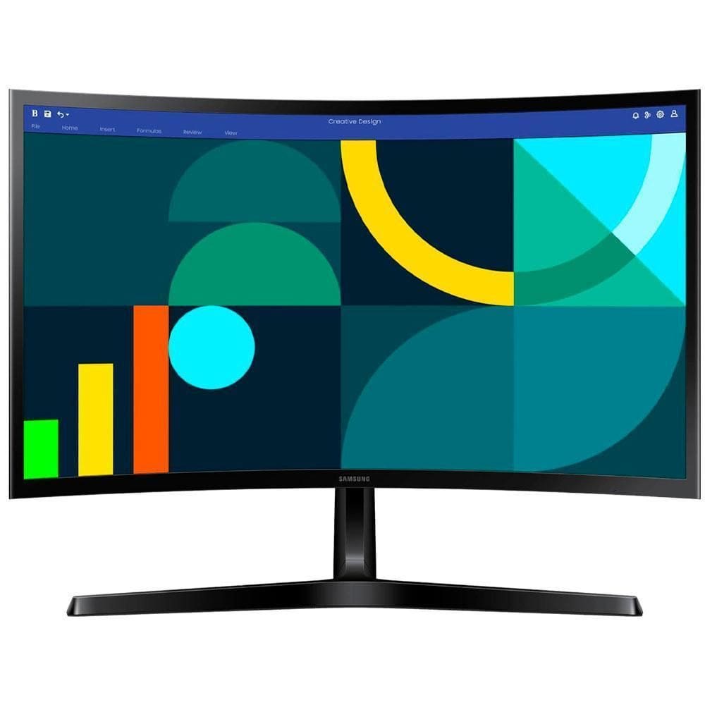 Monitor Curvo Samsung Essential S366Gd 24 1080P 100Hz Preto