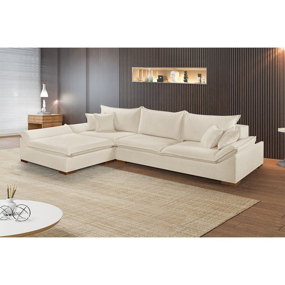 Sofa Martins M-201 Linho de Canto Estofados Martins