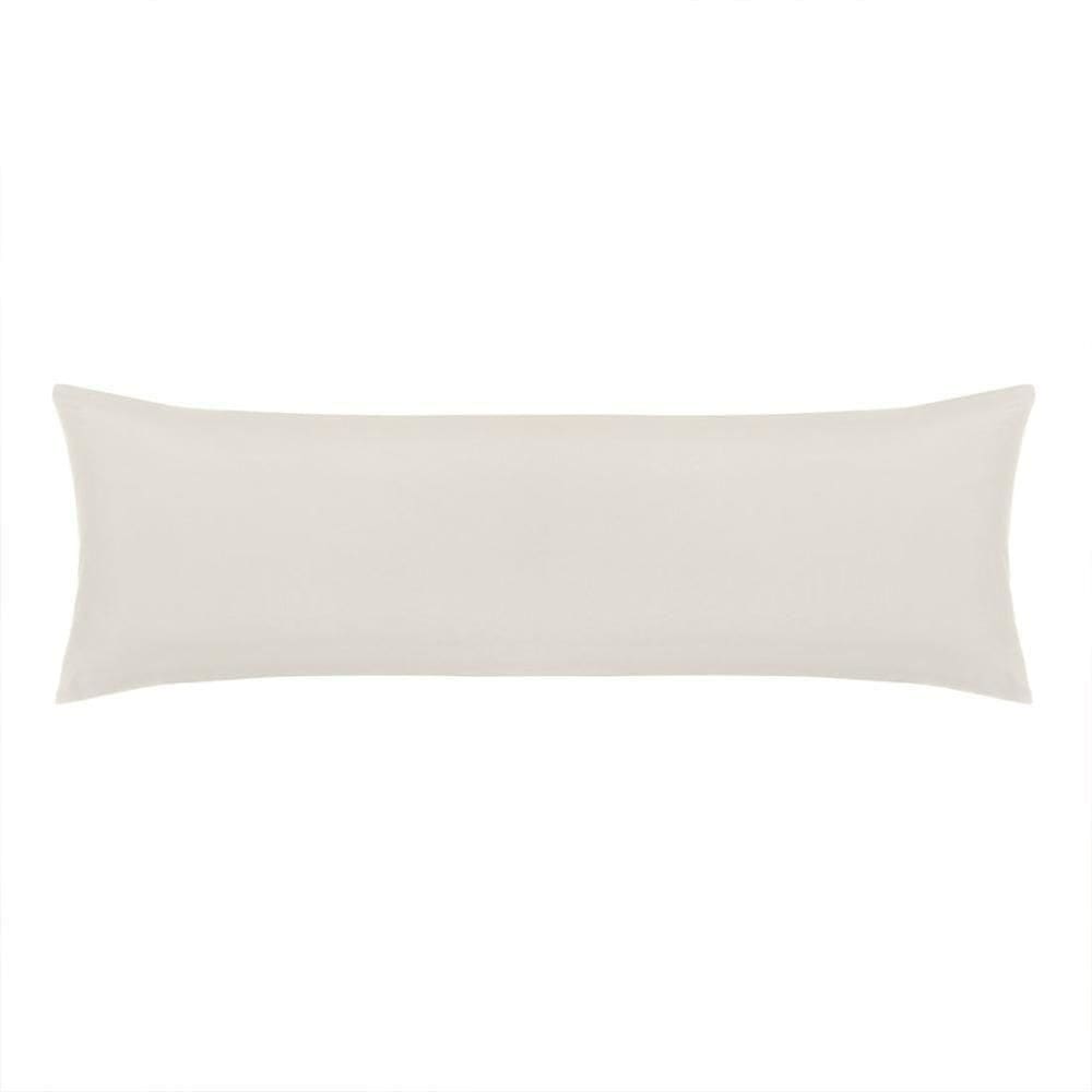Fronha Body Pillow Altenburg Toque Acetinado Bege Porcelana