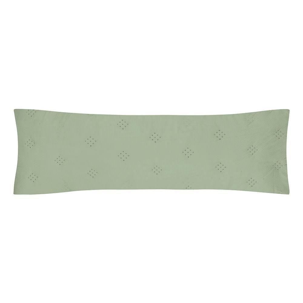 Porta Travesseiro Body Pillow Altenburg Ultrawave Anarruga Verde