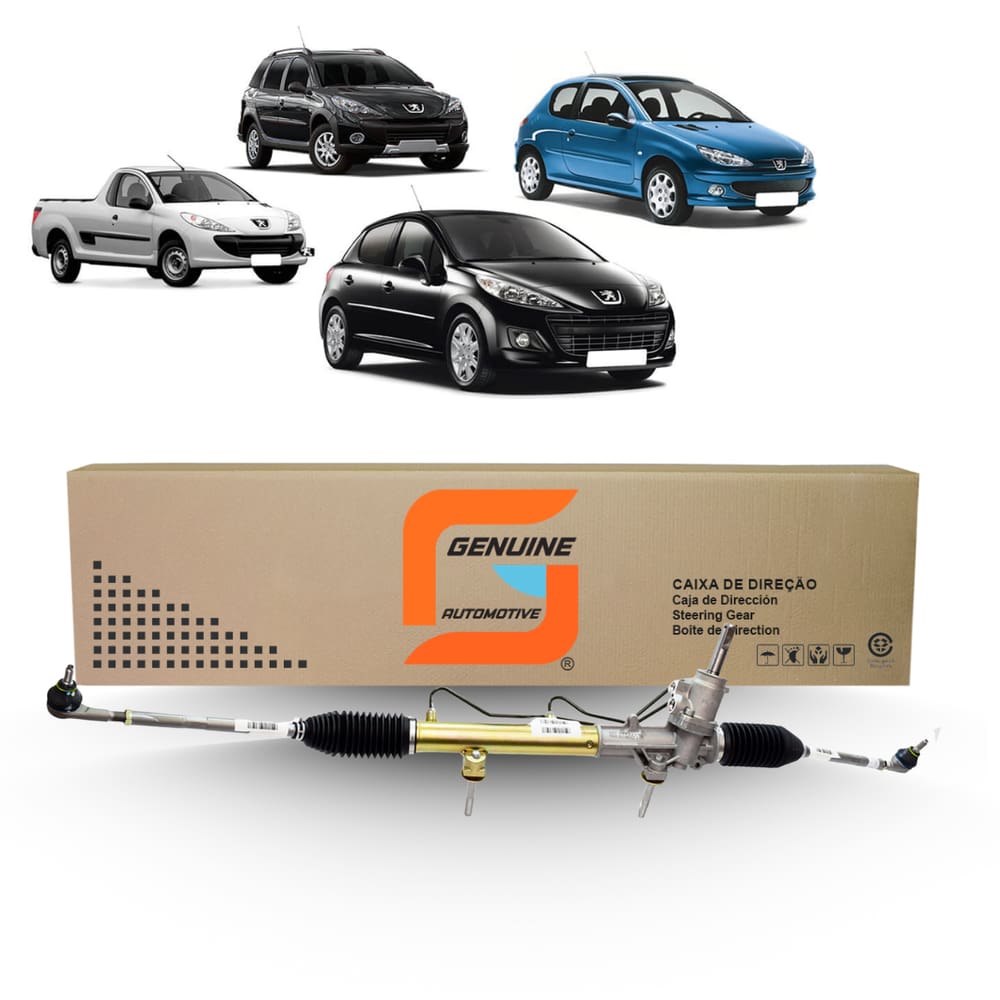 Caixa Setor Direção Hidráulica Peugeot 206 1998 á 2016, 207 2008 á 2013 207 Escapade/SW Escapade 200