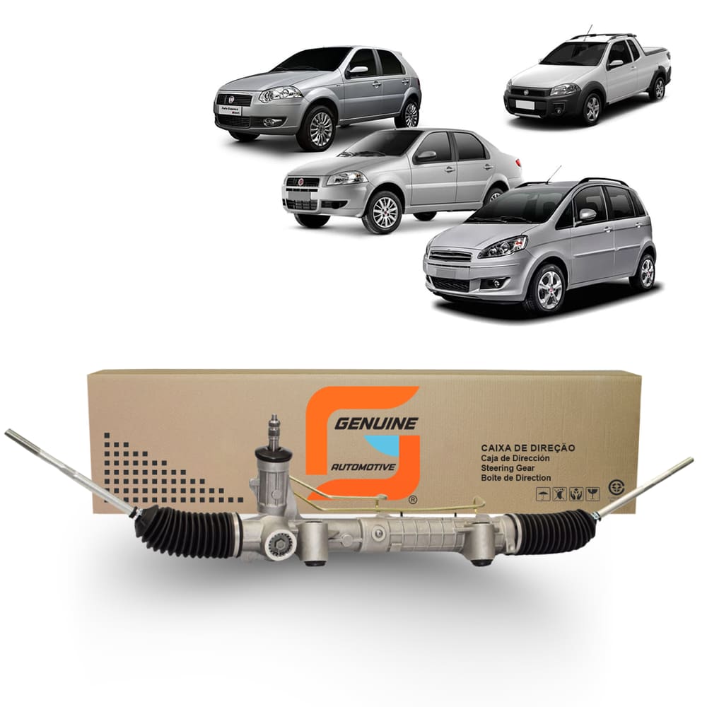 Caixa Setor Direção Hidráulica Nova Fiat Strada Idea Palio Siena