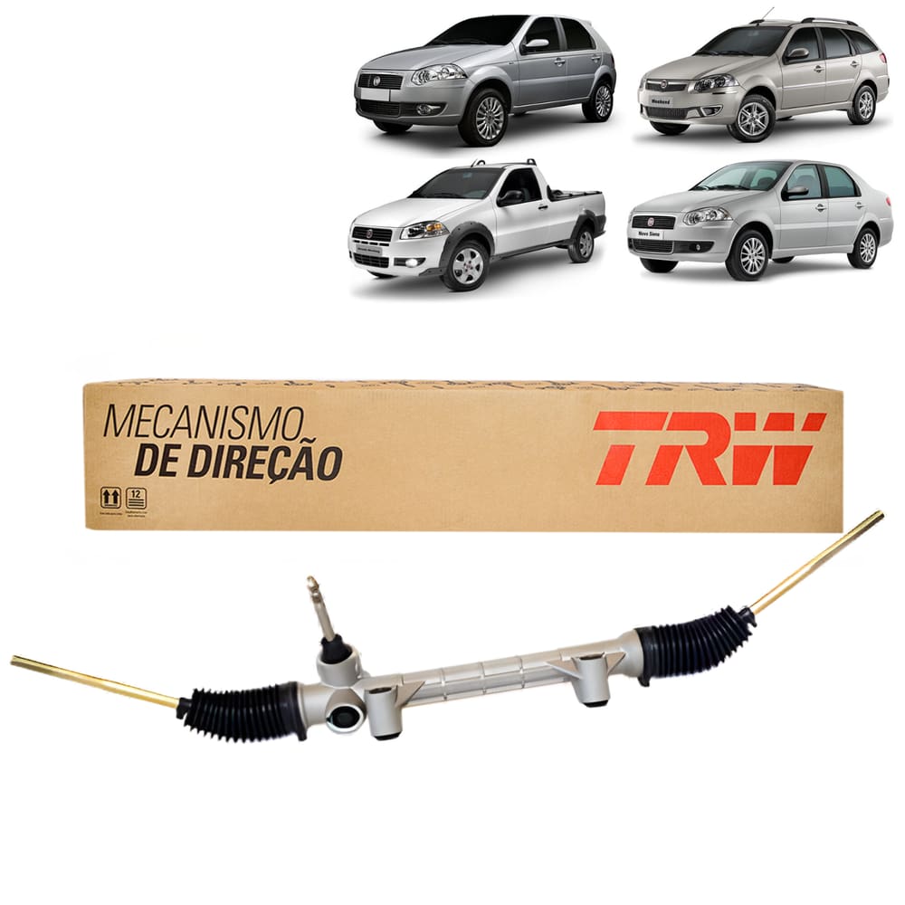 Caixa Setor Direção Mecânica Nova Original TRW Fiat Palio Fire Strada Siena