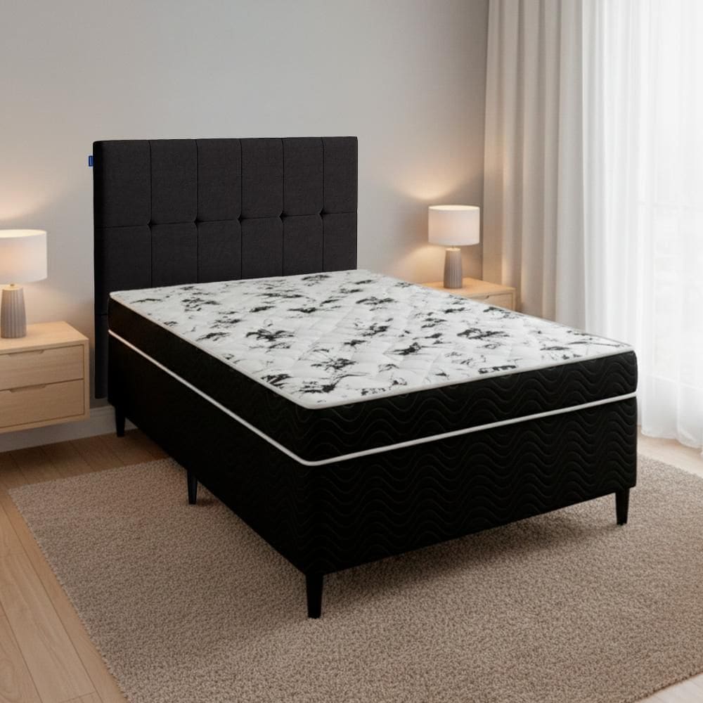 Conjugado Union Ortopédico com Cabeceira Casal - Ortobom