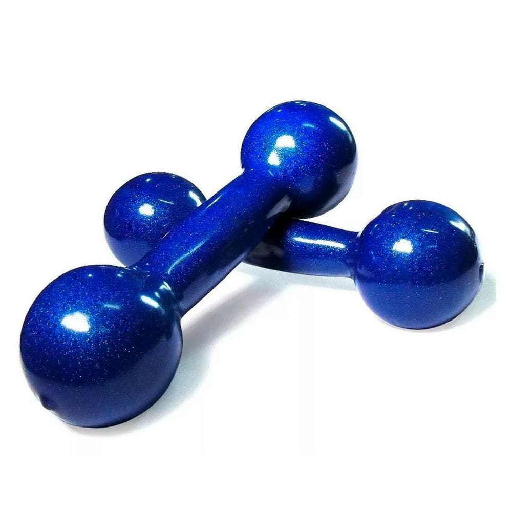 Par Halter Peso Academia Musculação Emborrachado 4kg Consport