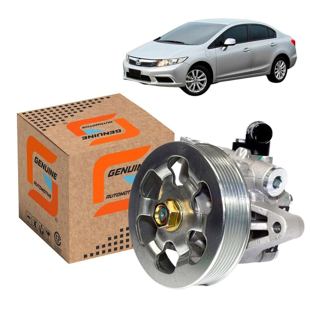 Bomba De Óleo Direção Hidráulica Honda New Civic 2007 a 2012