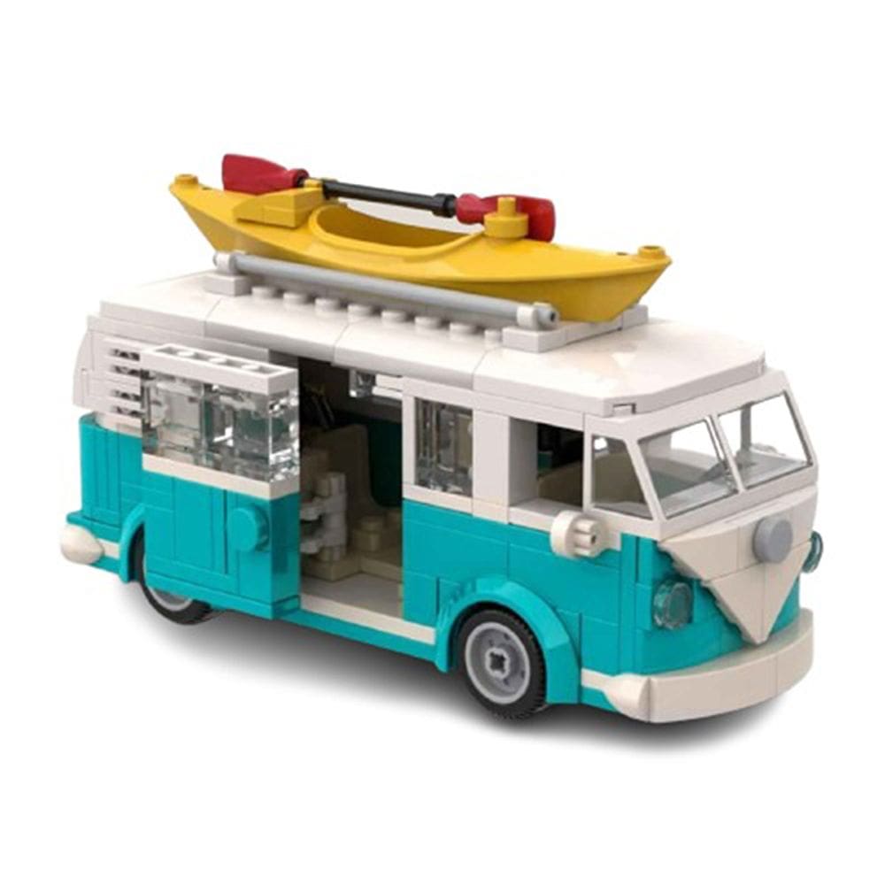 Carro Clássico VW Kombi 309 peças - Bloco de Montar