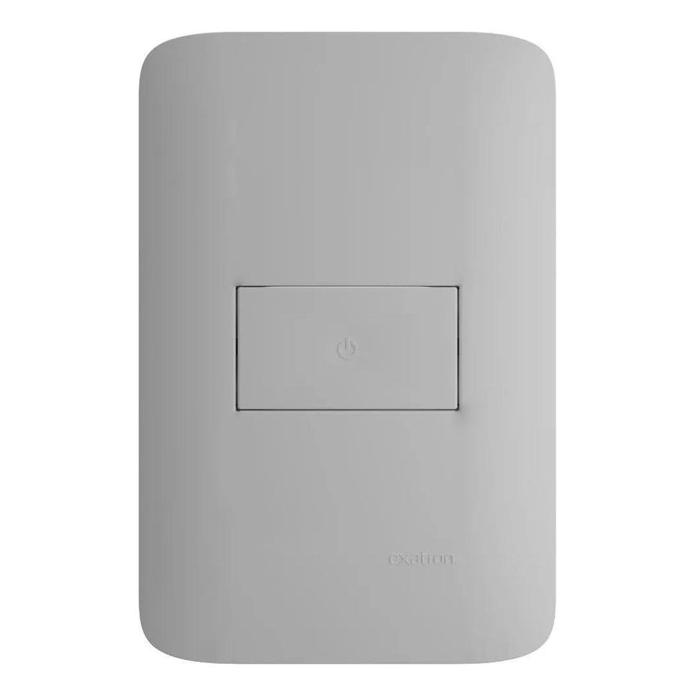 Interruptor Touch Dimmer Para Lâmpada E Ventilador Branco