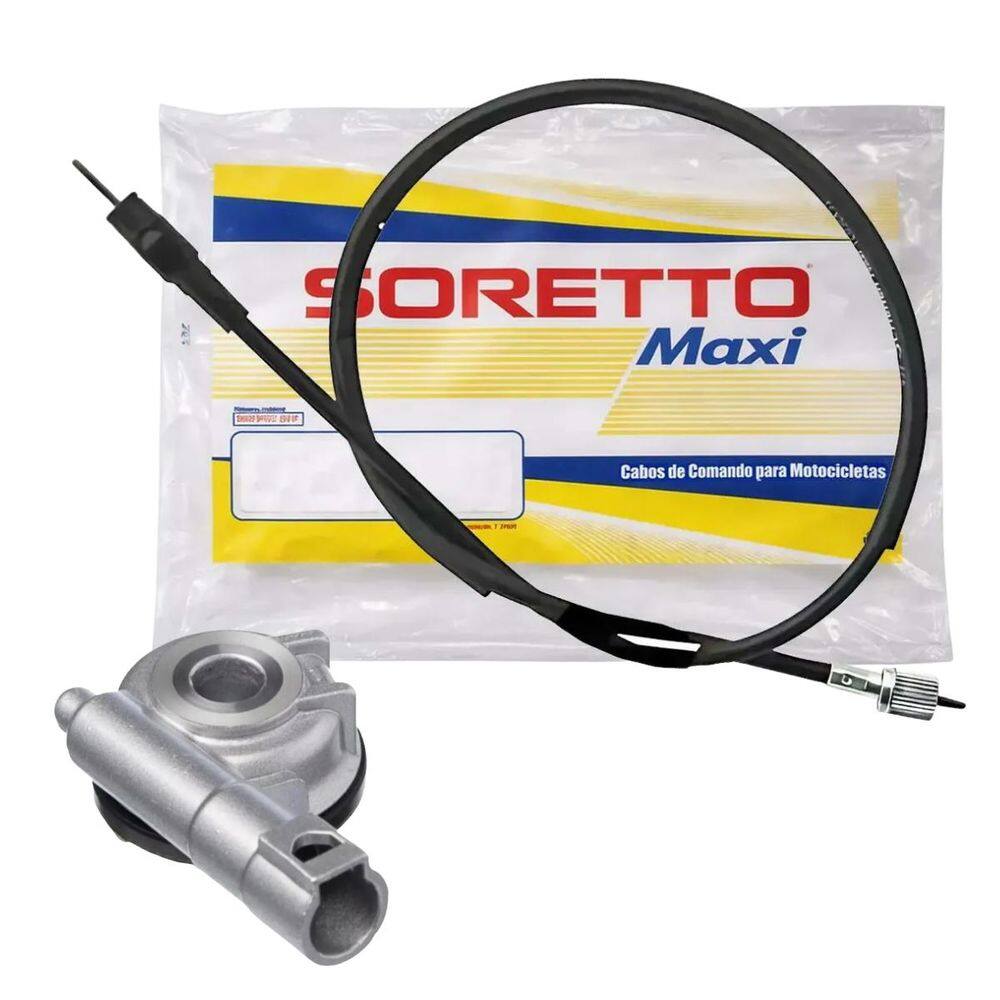 Cabo Engrenagem Velocimetro Titan150 Fan150 Fan125 A Disco