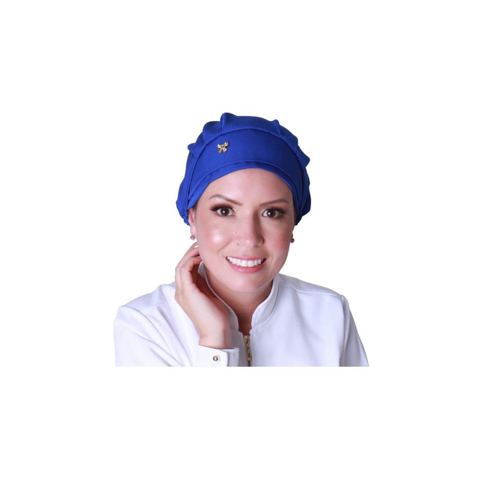 Touca Princesa Azul Royal